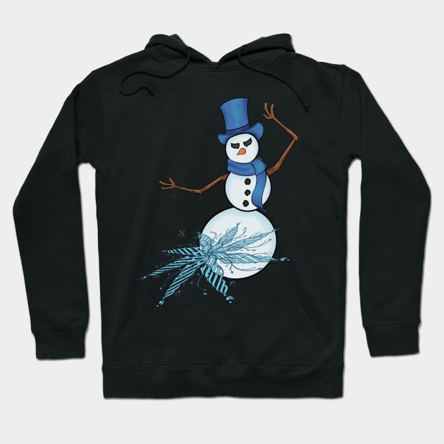 Flurry the Snow Ninja V3 Hoodie by Twisted Teeze 